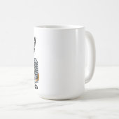 Roboter gegen Stadt Kaffeetasse (VorderseiteRechts)