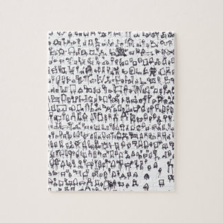 Roboter-Genom 001 Puzzle