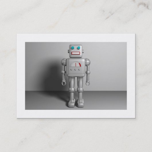 Roboter (gerahmt) visitenkarte (Vorderseite)