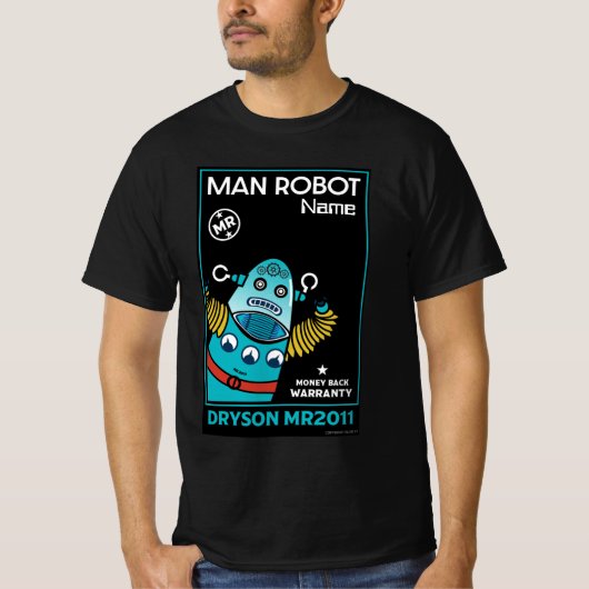 Roboter Geschenke für Jubiläumsfeier oder Hochzeit T-Shirt (Vorderseite)