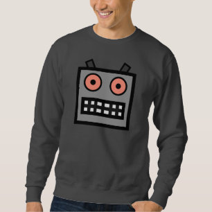 ROBOTER-GESICHT SWEATSHIRT