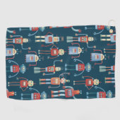 Roboter Golfhandtuch (Horizontal)