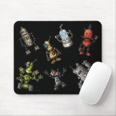 Roboter-Gruppe Mousepad (Mit Mouse)