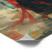 Roboter Guan Sie Front View Full Body Shoster Post Poster (Ecke)