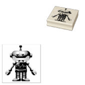 Roboter Gummistempel (Stempel)