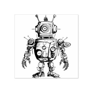 Roboter Gummistempel