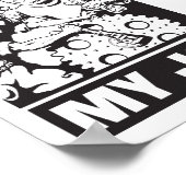 🤖 Roboter haben meine Arbeit gestohlen Poster (Ecke)