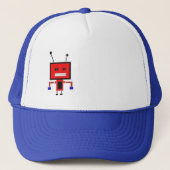 Roboter-Hut Truckerkappe (Vorderseite)