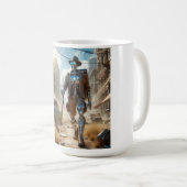 Roboter in Ghost Town Kaffeetasse (VorderseiteRechts)