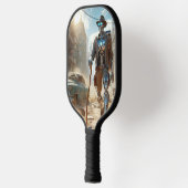 Roboter in Ghost Town Pickleball Schläger (Links)