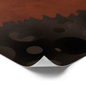 Roboter in Liebe Poster (Ecke)