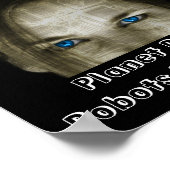 Roboter in meinem Kopf Poster (Ecke)