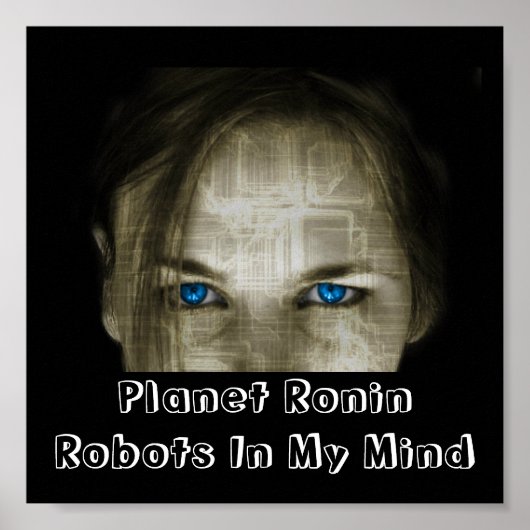 Roboter in meinem Kopf Poster (Vorne)