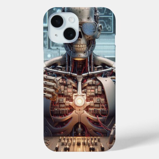 Roboter-Ingenieur Case-Mate iPhone Hülle (Rückseite)