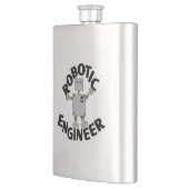 Roboter-Ingenieur Flachmann (Links)