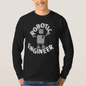 Roboter-Ingenieur T-Shirt (Vorderseite)
