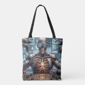 Roboter-Ingenieur Tasche (Rückseite)