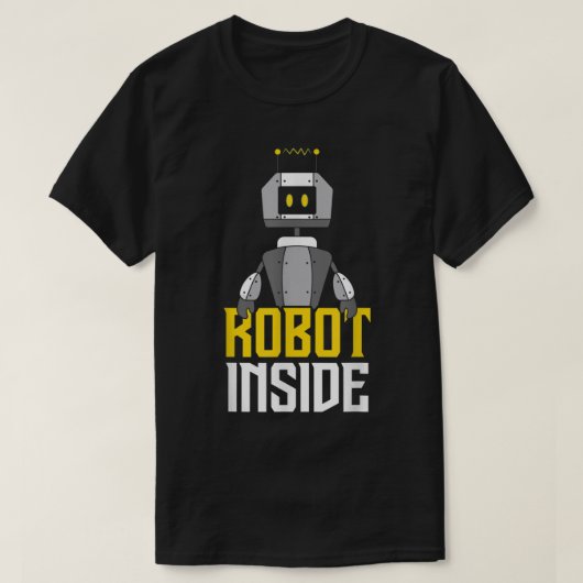 Roboter InsideRobotics EngineeringRobotics Technic T-Shirt (Design vorne)