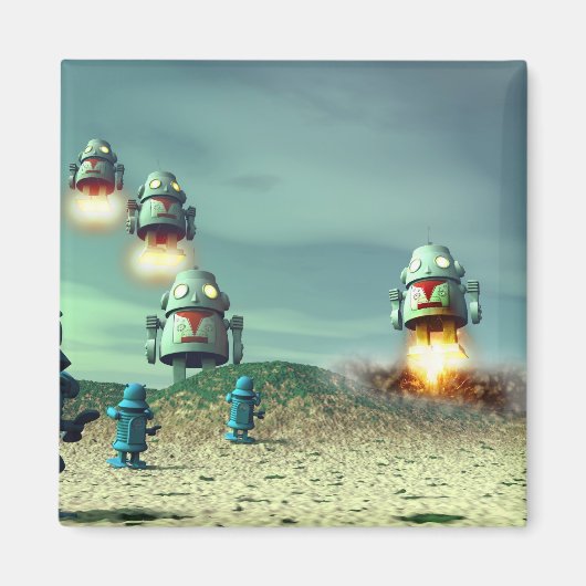 Roboter-Invasion von über V2 Magnet (Vorne)