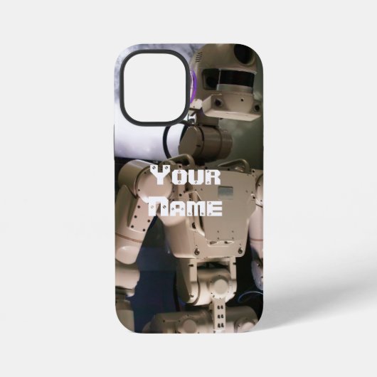 Roboter iPhone Hülle (Rückseite)
