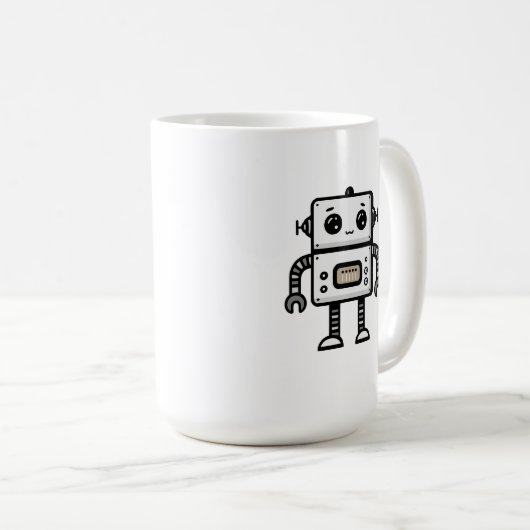 Roboter Kaffeetasse (VorderseiteRechts)