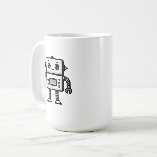 Roboter Kaffeetasse (Vorderseite Links)