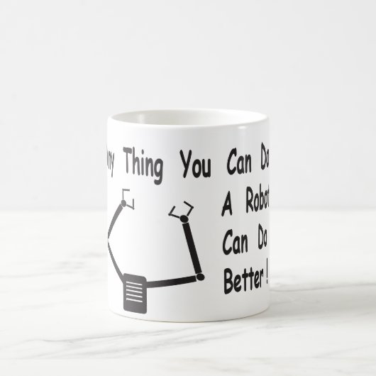 Roboter Kaffeetasse (Mittel)