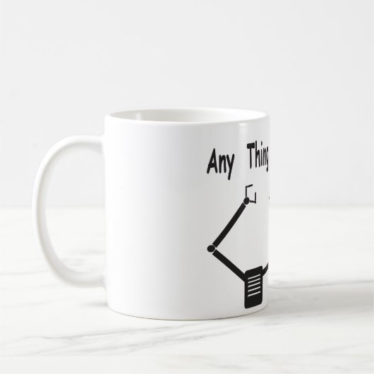 Roboter Kaffeetasse (Links)