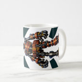 Roboter kaffeetasse (VorderseiteRechts)