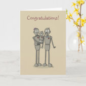 Roboter Karte (Gelbe Blume)