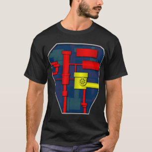 Roboter-Kasten T-Shirt