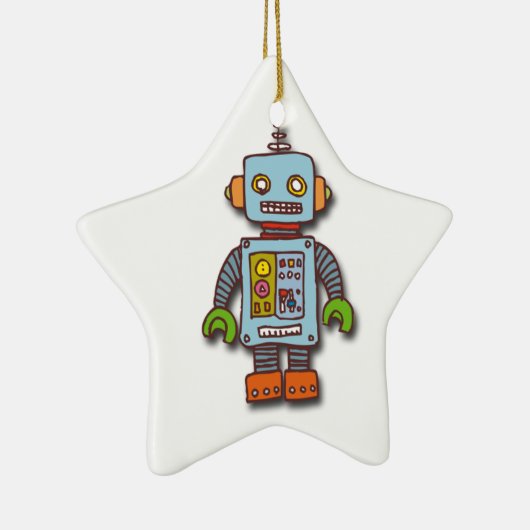 Roboter Keramikornament (Rechts)