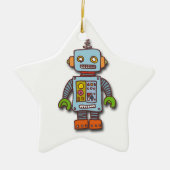 Roboter Keramikornament (Vorne)