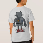 Roboter-Kind T-Shirt (Rückseite)