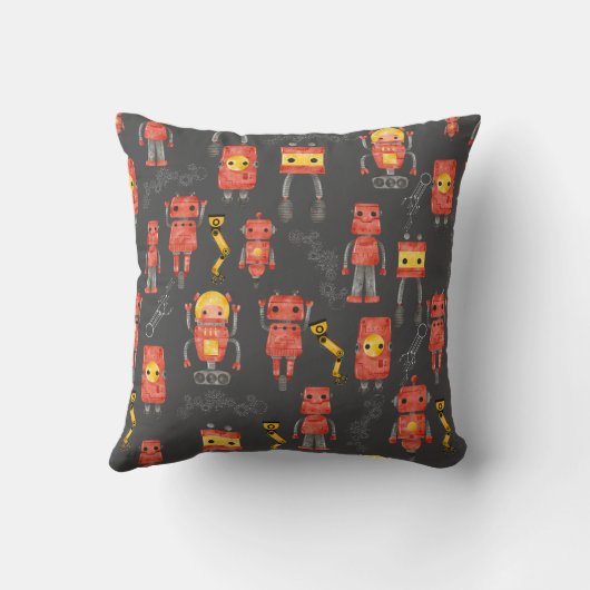 Roboter Kissen (Rückseite)