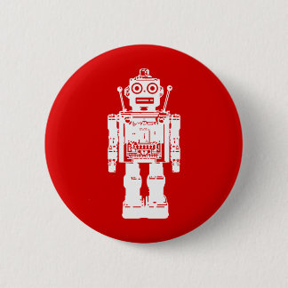 Roboter-Knopf Button