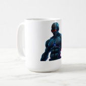Roboter-Körperbauer Kaffeetasse (Vorderseite Links)