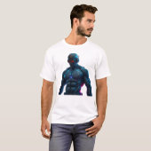 Roboter-Körperbauer T-Shirt (Vorne ganz)