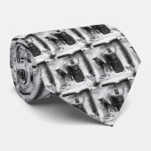 Roboter-Krawatte Krawatte (Gerollt)