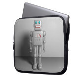 Roboter Laptopschutzhülle (Vorderseite Links)