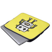 Roboter Laptopschutzhülle (Vorne Knopf)