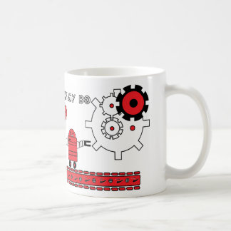 Roboter-Liebe Cherokees Kaffeetasse