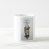Roboter-Liebe-Kaffee-Tasse Kaffeetasse (Mittel)