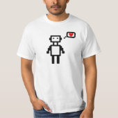 Roboter-Liebe T-Shirt (Vorderseite)