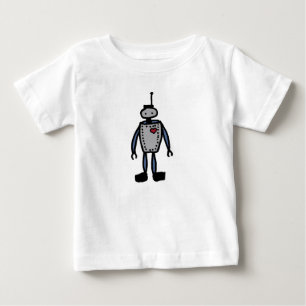 Roboter Love baby or kid Romper T-shirt