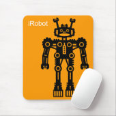 Roboter M I (iRobot) - Orange Mousepad (Mit Mouse)