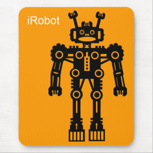 Roboter M I (iRobot) - Orange Mousepad