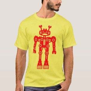 Roboter M I - (Rot) - besonders angefertigt T-Shirt