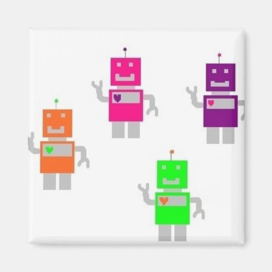 Roboter Magnet (Vorne)