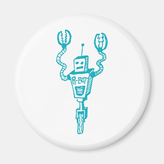 Roboter Magnet (Vorne)